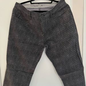 Calvin Klein herringbone jeans